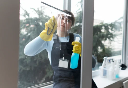 Nettoyage de vitres intérieures et extérieures à Serbannes